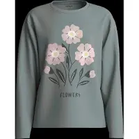 Name it Camisola 'NKFVELDA' verde pastel / pó / branco