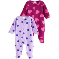 Next Pijama roxo claro / rosa escuro