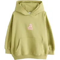 Next Sweatshirt verde / rosa