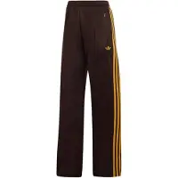 Adidas Calças 'Classic' castanho / amarelo
