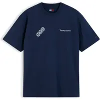 Tommy Hilfiger Camisa navy / vermelho vivo / branco