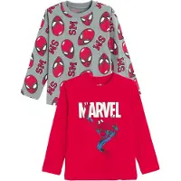 Cool Club Camisola cinzento / vermelho