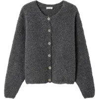 American vintage Casaco de malha 'Zolly' cinzento escuro