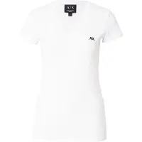 Armani Exchange Camiseta De Manga Curta Com Decote Em V Xw002971_af16294