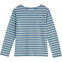 Seasalt Cornwall Camisa 'Sailor' opal / branco