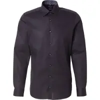 Olymp Camisa clássica 'Lvl 5 City Lucky' preto