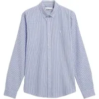 Armedangels Camisa 'QUAASA' azul claro / cinzento