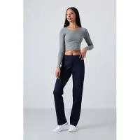 Tommy Life Calças de desporto navy