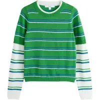 Next Pullover azul claro / abe / branco