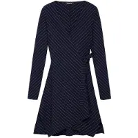Desigual , Vestido decote em v manga longa, Mulher, Preto, S