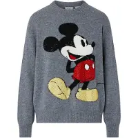 Liu Jo Pullover 'ECS' cinzento / vermelho / preto / branco