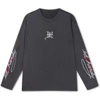 Ed Hardy Camisa 'Flying Twin Dragon' antracite / branco