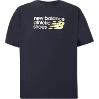 New Balance Camisa navy / amarelo / branco
