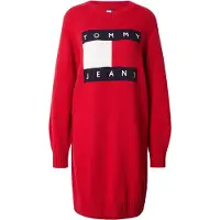 Tommy Hilfiger Vestido de malha navy / vermelho / branco