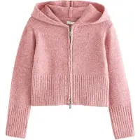 Next Casaco de malha rosado