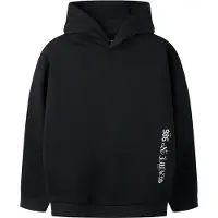 Name it Sweatshirt 'NKMNESTOR' preto / branco