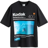 Next Camisa azul / preto / branco