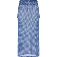LASCANA Saia navy / azul escuro / branco