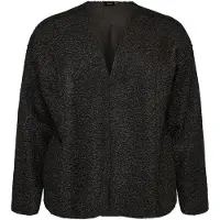 Zizzi Casaco de malha 'Mkari' preto