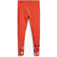 Desigual , Leggings florais, AlgodÃO, Laranja, M