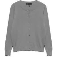 Vero Moda Casaco de malha 'VMSILJE' acinzentado