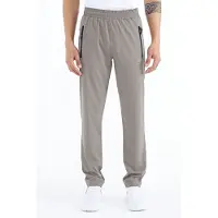 Tommy Life Calças de desporto 'Jogginghose' cinzento