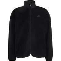 Adidas Casaco City Tech 3 Stripes High Pile Fleece Full Zip