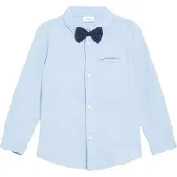 s.Oliver Camisa navy / azul claro