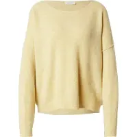 American vintage Pullover 'DAMSVILLE' amarelo pastel