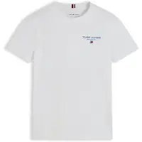 Tommy Hilfiger Camisola 'Essential' azul claro / vermelho cereja / branco