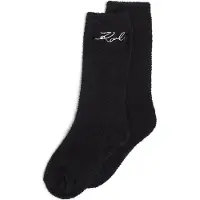 Karl Lagerfeld Meias preto / branco