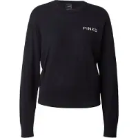 Pinko Pullover 'MARTINICA' preto / branco