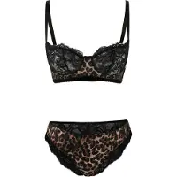 Trendyol Conjuntos de lingerie estuque / castanho / preto