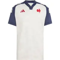 Adidas Camisa funcionais 'France Rugby' safira / vermelho / offwhite