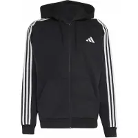 Adidas Moletom Com Fecho 3 Stripes Fleece