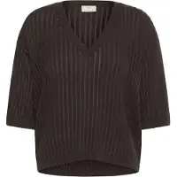 Kaffe Pullover 'KAAbalina' chocolate