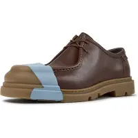 Camper Sapato com atacadores ' Junction ' bege / azul / castanho