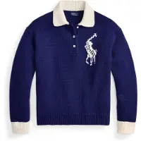 Ralph Lauren Pullover navy / branco