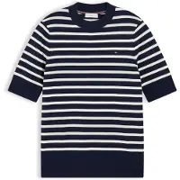 Tommy Hilfiger Pullover marinho / branco