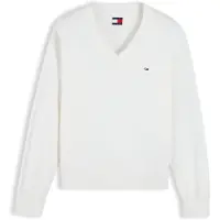 Tommy Hilfiger Pullover 'ESSENTIAL' branco