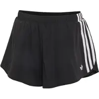 Adidas Calças de desporto preto / branco