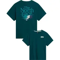 The North Face Camisa 'Retro Trail' azul ciano / abe / amora / branco