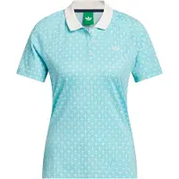 Adidas Camisa funcionais 'Trefoil' aqua / branco