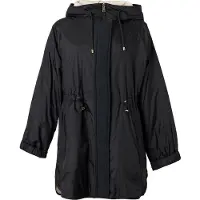Weekend Max Mara Parka meia-estação 'WKDALCAMO' preto