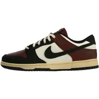 Nike Sapatilhas baixas 'DUNK LOW RETRO' marfim / castanho de castanha / preto
