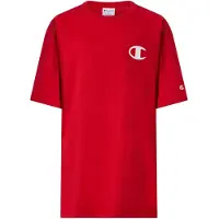 Champion Camisola vermelho sangue / preto / branco