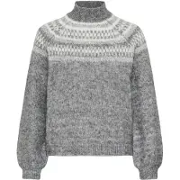 Kaffe Pullover 'KAGerda' cinzento / offwhite