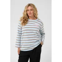 KAFFE CURVE Camisa 'KCelona' azul claro