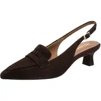 Tamaris Sapatos abertos atrás castanho escuro