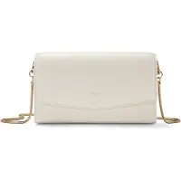 Expatrié Clutches 'Camille' branco natural